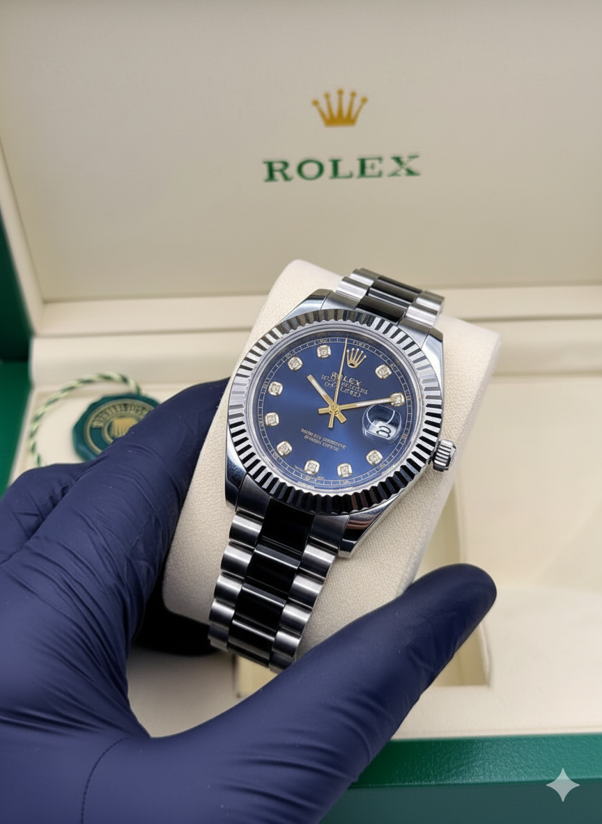 𝐑𝐨𝐥𝐞𝐱 𝐰𝐚𝐭𝐜𝐡 𝐰𝐢𝐭𝐡 𝐩𝐫𝐞𝐦𝐢𝐮𝐦 𝐬𝐭𝐫𝐚𝐩𝐬.